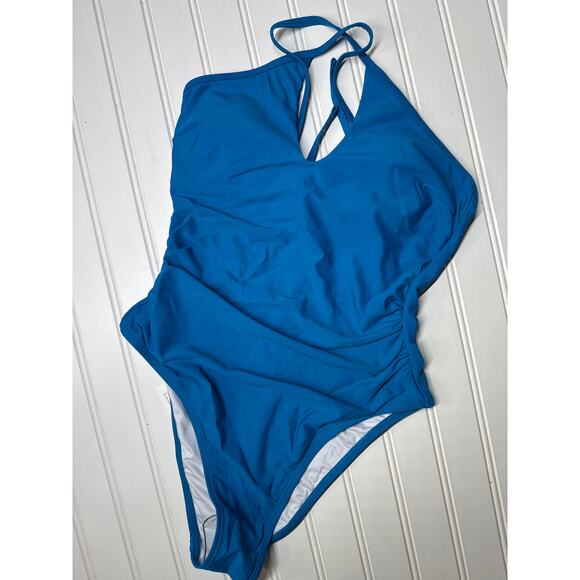 NWT Cupshe One Piece Swimsuit Cut Out Halter & Square Neck Beach Swim BUNDLE S - Picture 3 of 6